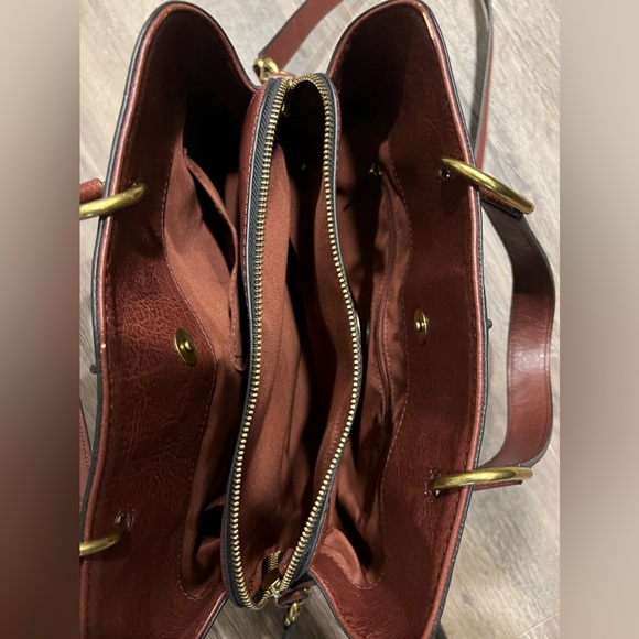 Fossil Lane Satchel Purse - Picture 10 of 16